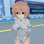 MMD: Neptune and Blanc in Mecha Suit