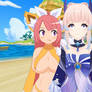 MMD: Kokomi Two Neko Problems again