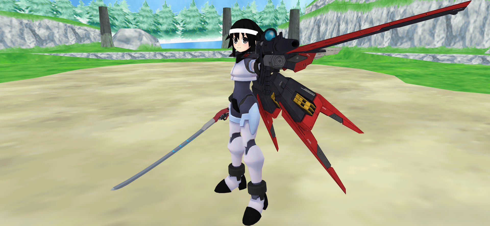MMD: Nepsashi Katana and Gun by MegaAli on DeviantArt