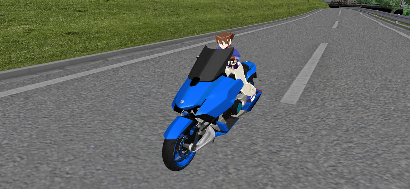 Mmd Motorcycle Riding MMD: Vent in Motorcycle by MegaAli on DeviantArt