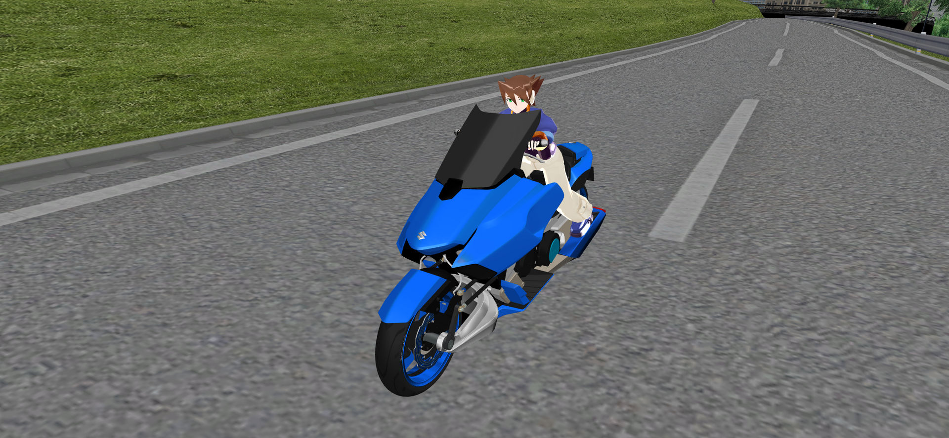 Mmd Motorcycle Riding MMD: Vent in Motorcycle by MegaAli on DeviantArt