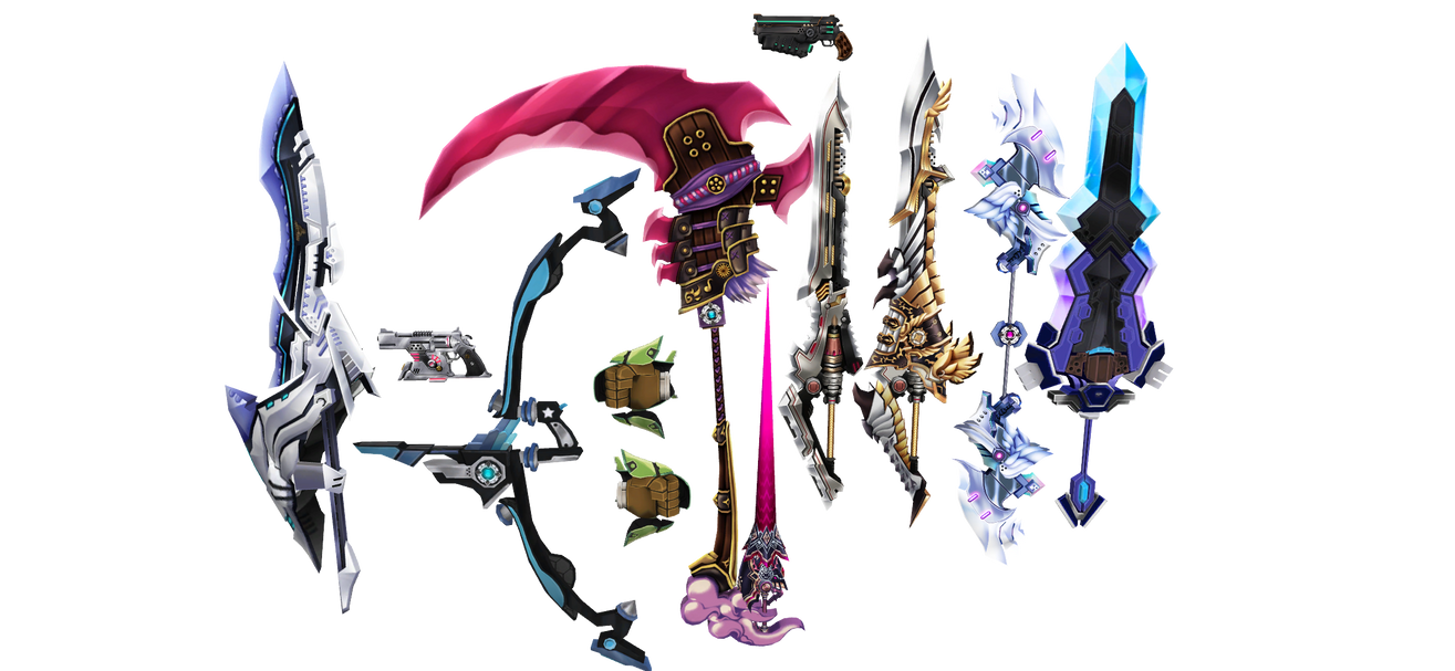 Evolved Fairy Cod Weapon MMD: The CharacterWeapon of Fairy FencerDarkAdvent by MegaAli on DeviantArt