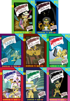 New Daring Do Book Covers by almanacpony