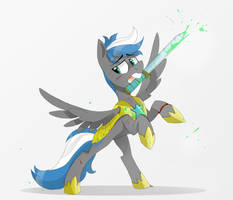 Commission - Cloud Zapper By Mymineawesome