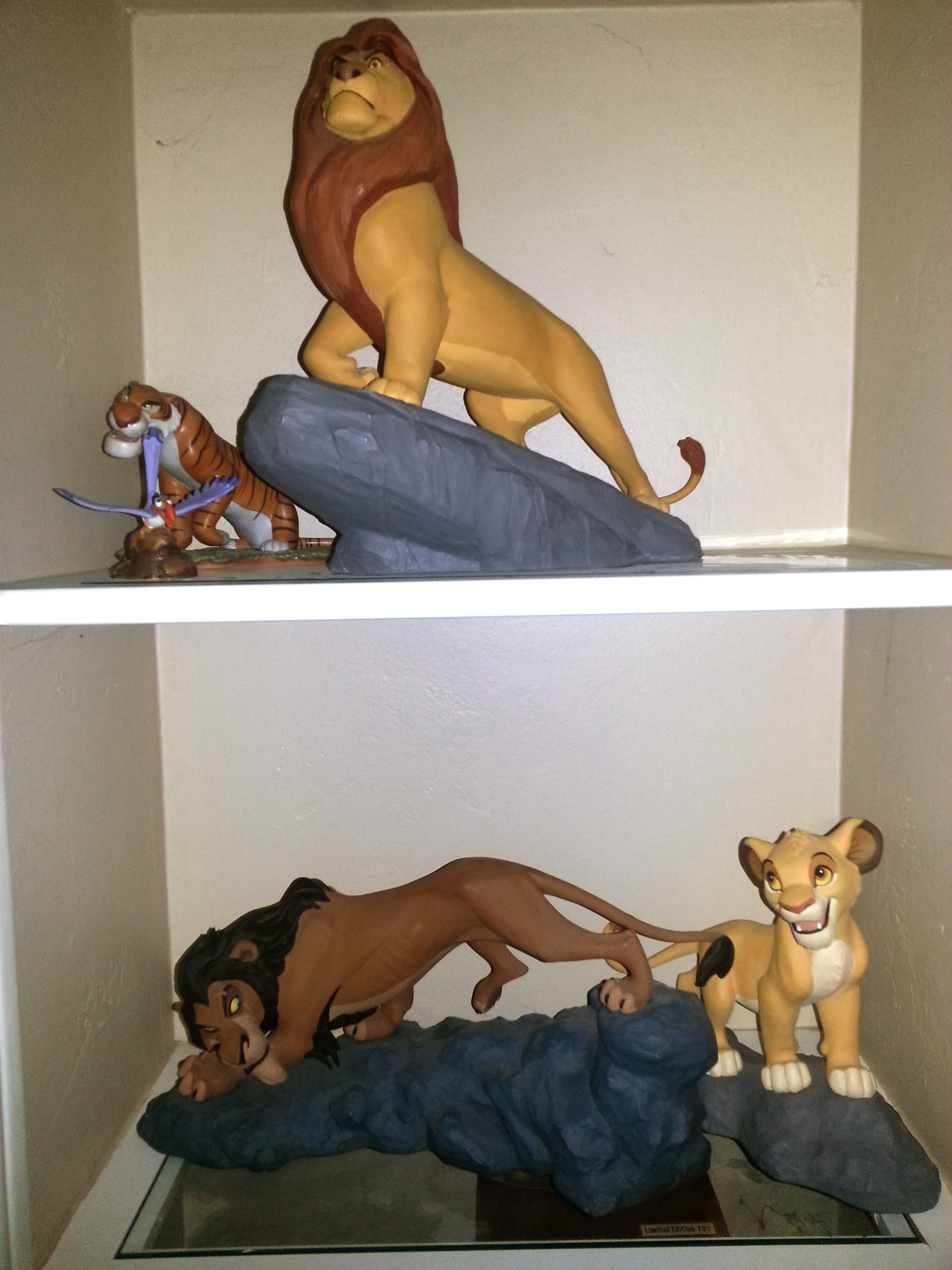 Lion King Maquette statues