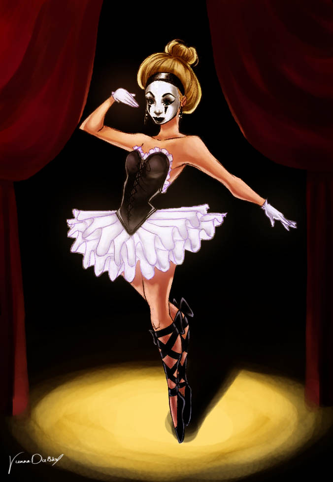 Mime Girl Sketch