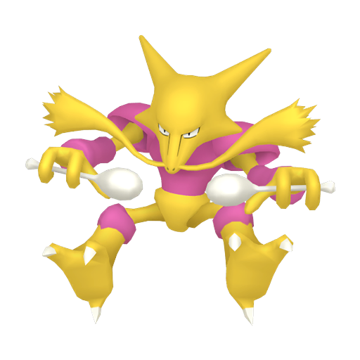 065 Shiny Alakazam (Male) by dakshkohli23 on DeviantArt