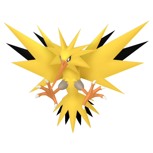 145 Shiny Zapdos (My Version) by Geilsun on DeviantArt