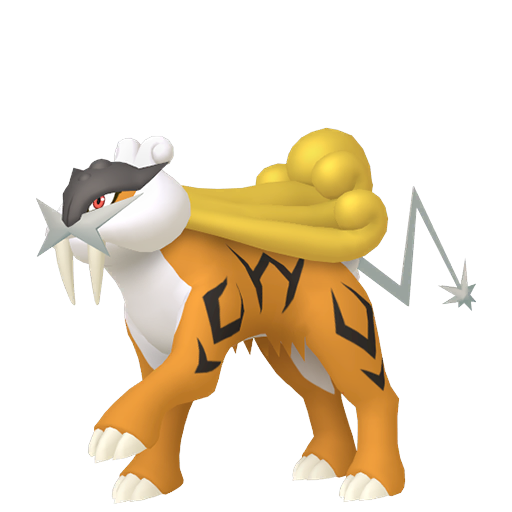 .:Pkmn:. Shiny Series #43 - Raikou by Fire-For-Battle on DeviantArt