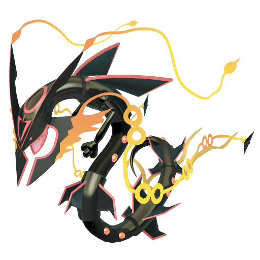 Shiny Mega Rayquaza by Alpha-mon on DeviantArt