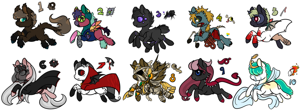 Halloween Blind Bag Pony Adopts [CLOSED]