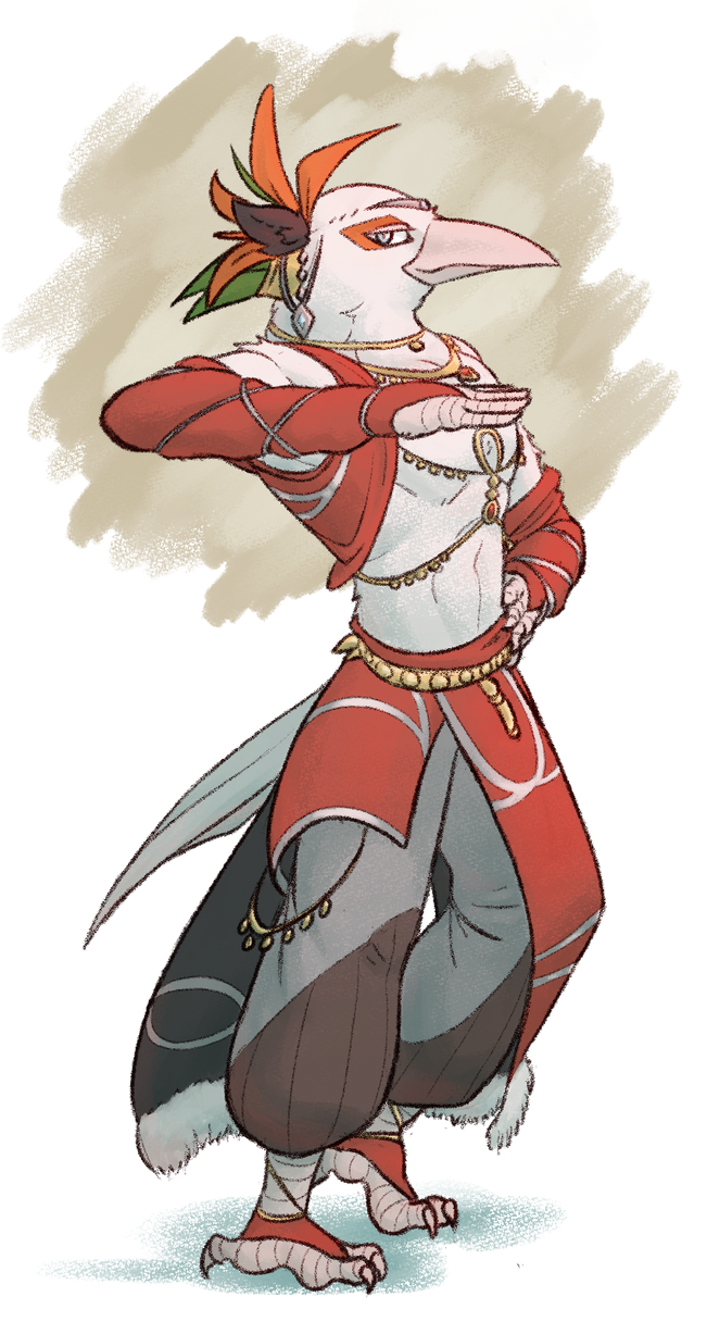 Tengu Dancer by FormalPeanut on DeviantArt