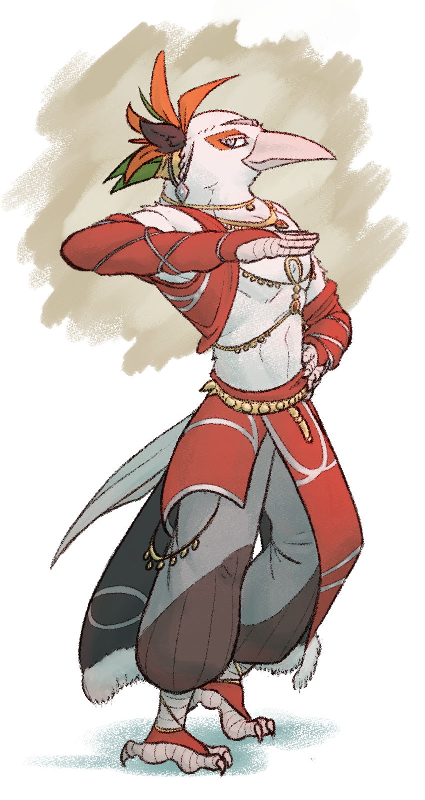 Tengu Razmi Tengu Dancer by FormalPeanut on DeviantArt