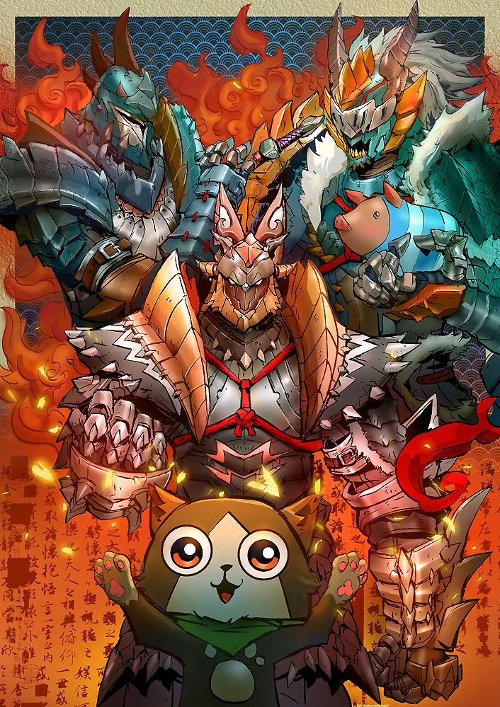 MONSTER HUNTER fanart poster