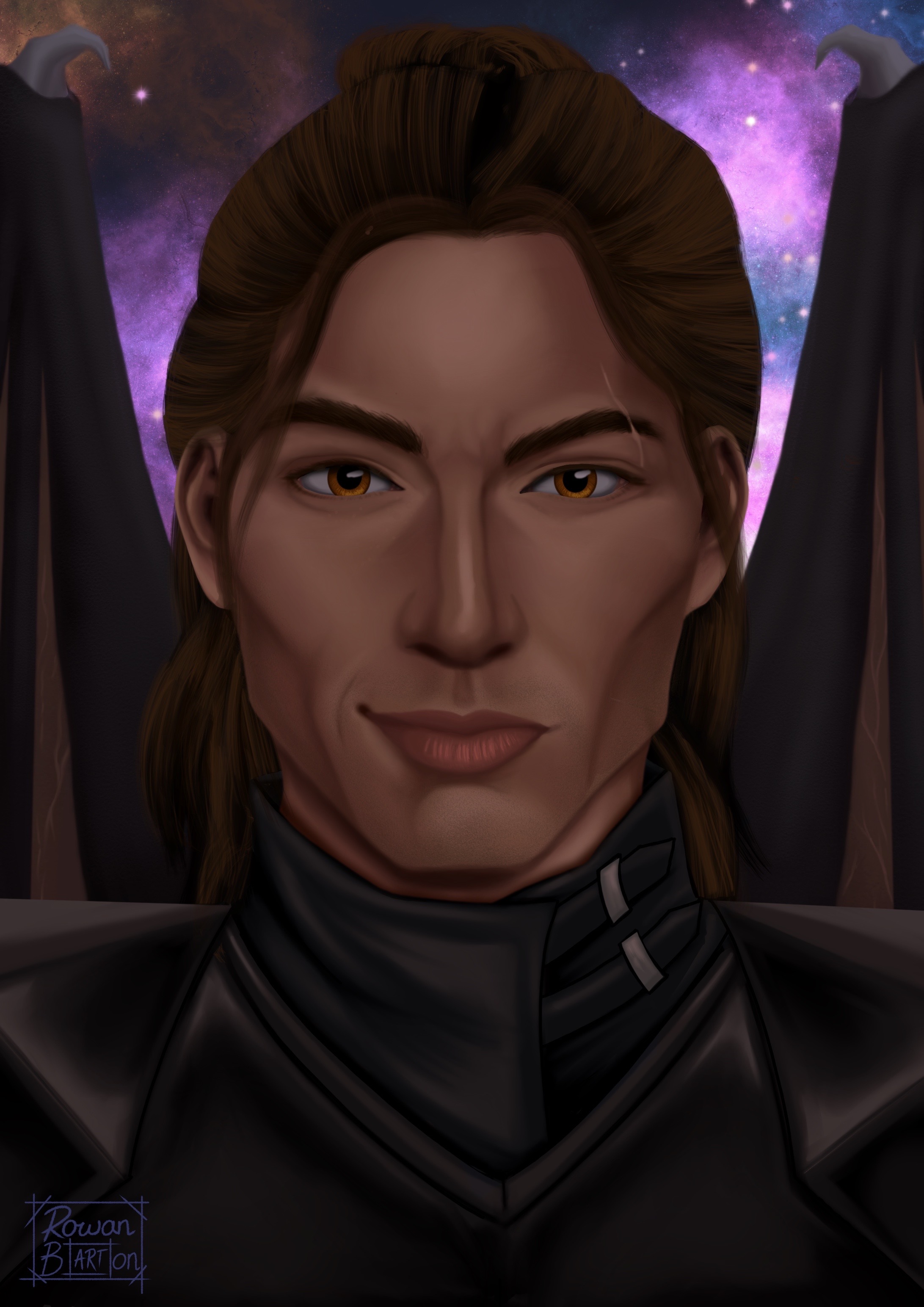 Cassian Portrait by RowanBartonArt on DeviantArt