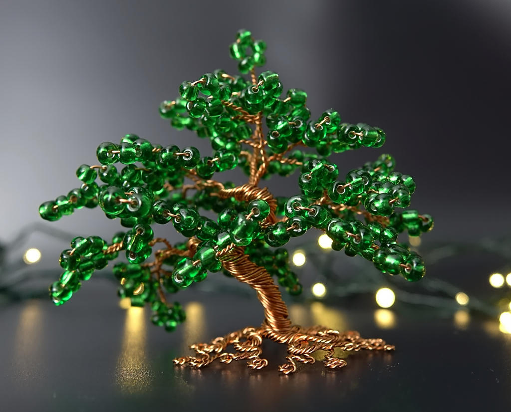 Copper Wire Tree Miniature at Carolyn Wilson blog