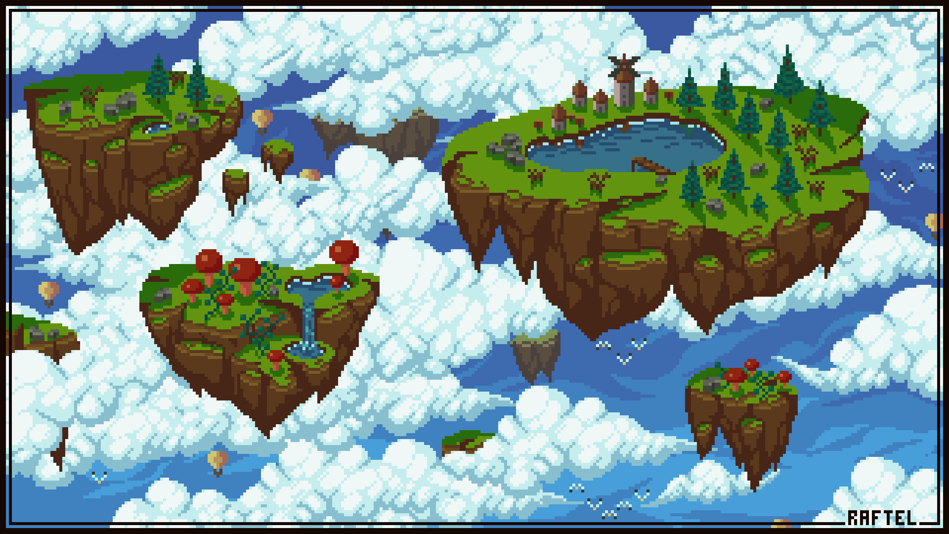 Video Game Style Pixel Art Landscape (ANIMATED!) by WhyPeopleRage on  DeviantArt