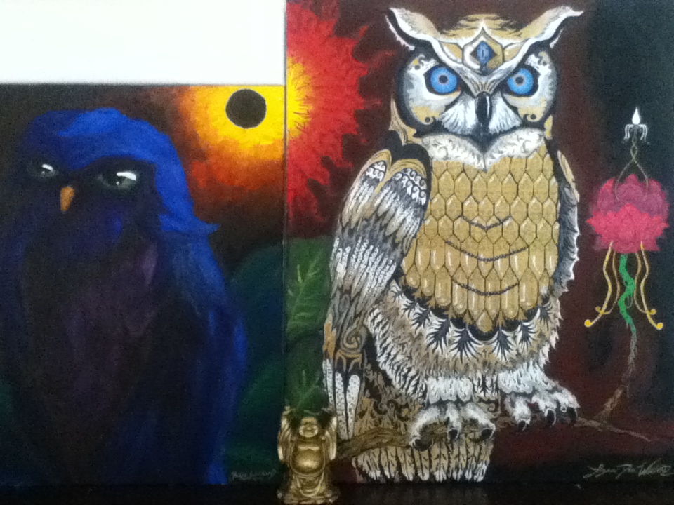 Indigenous Hooting and Howling Owls