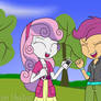 Scootaloo and Sweetie Belle - Listen to This!!