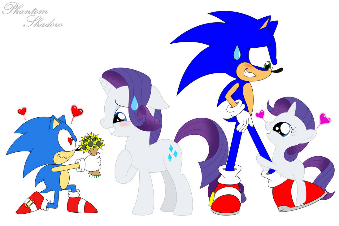 Sonic and Rarity - Classic Love by PhantomShadow051 on DeviantArt