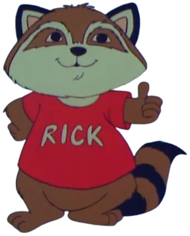 Shirt Tales - Rick Raccoon by keroppi7935 on DeviantArt