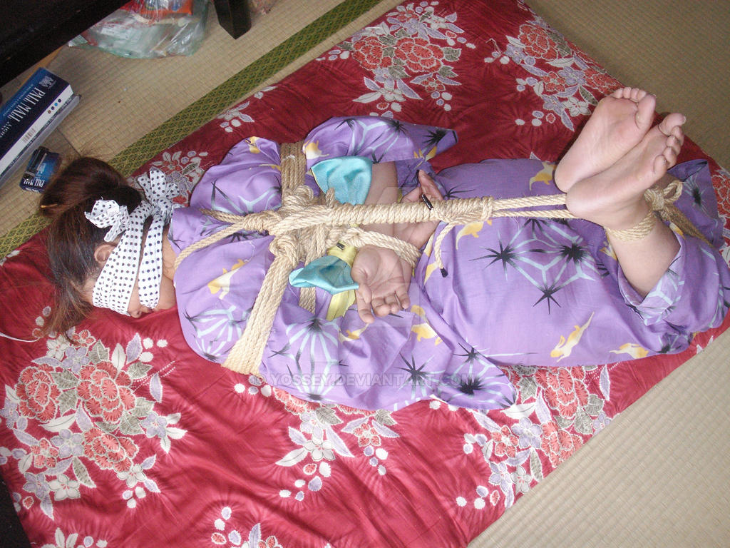 Yukata Hogtied