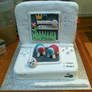 Nintendo DS Lite cake