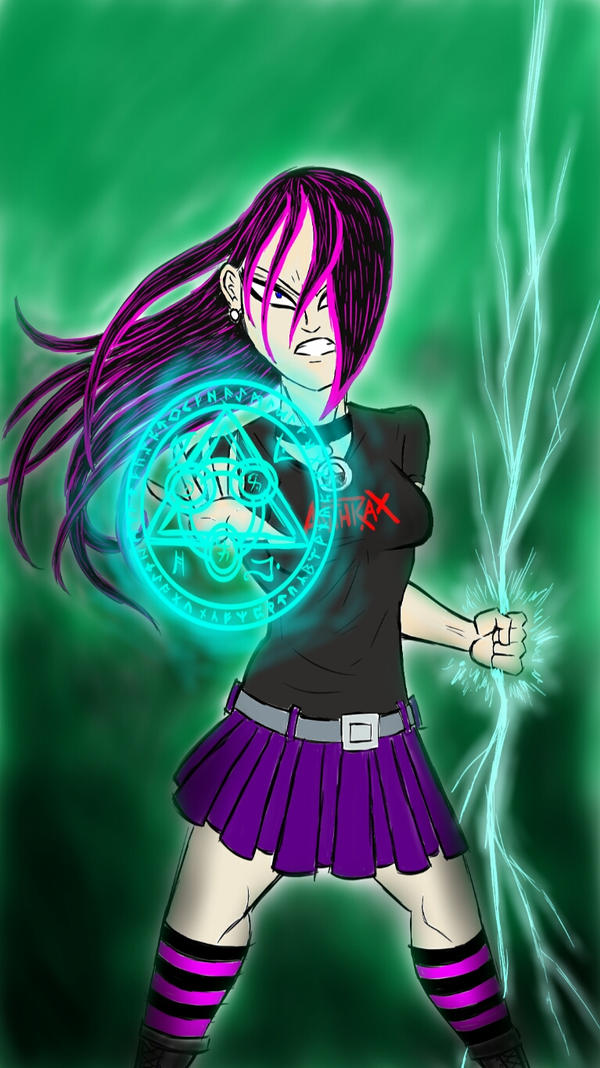 Sasha (Black Magic Web Comic Concept) by BigBadMonster on DeviantArt
