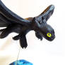 OOAK Flying nightfury : Toothless - SOLD