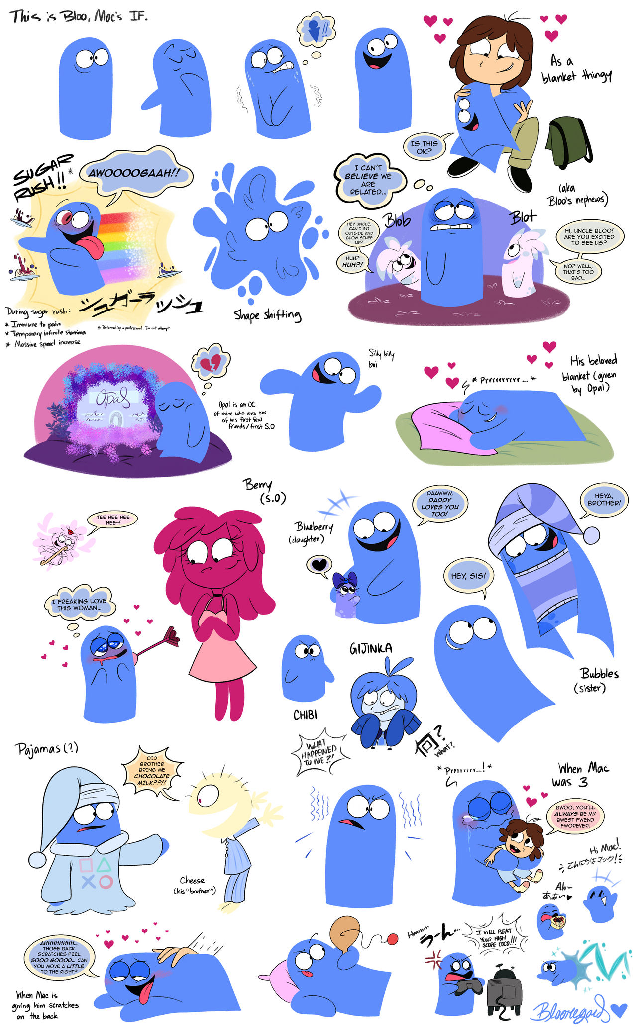 Buxloo FHFIF - Bloo Doodlezzz!! by CatzoChoco on DeviantArt