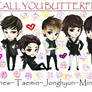 SHINee Chibi with Quote