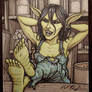 Miss Medusa sketch cover- Ginny