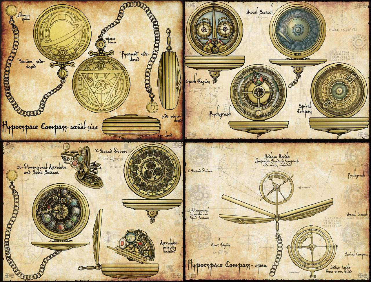WARP HUSTLER- Hyperspace Compass by PaulHanley on DeviantArt