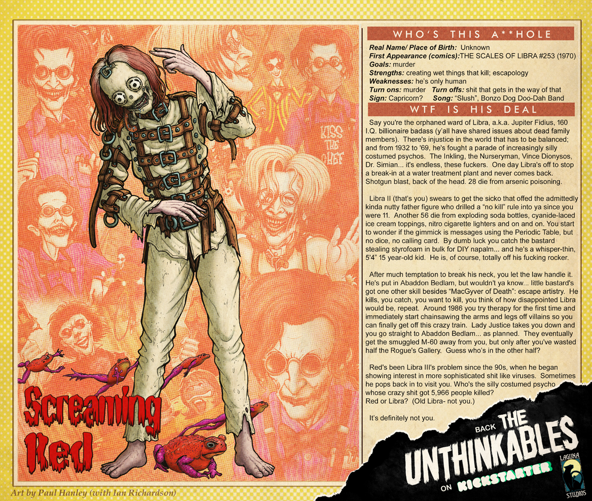 Who's This A**hole #8: Screaming Red