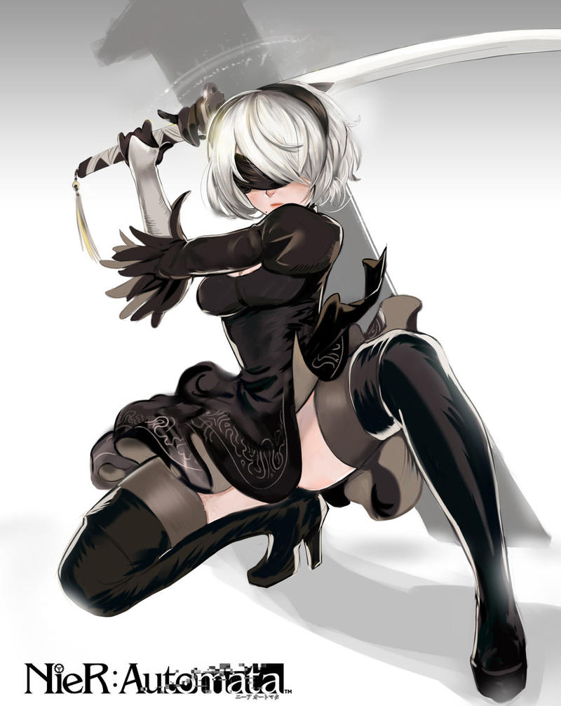 Nier 2b fanart