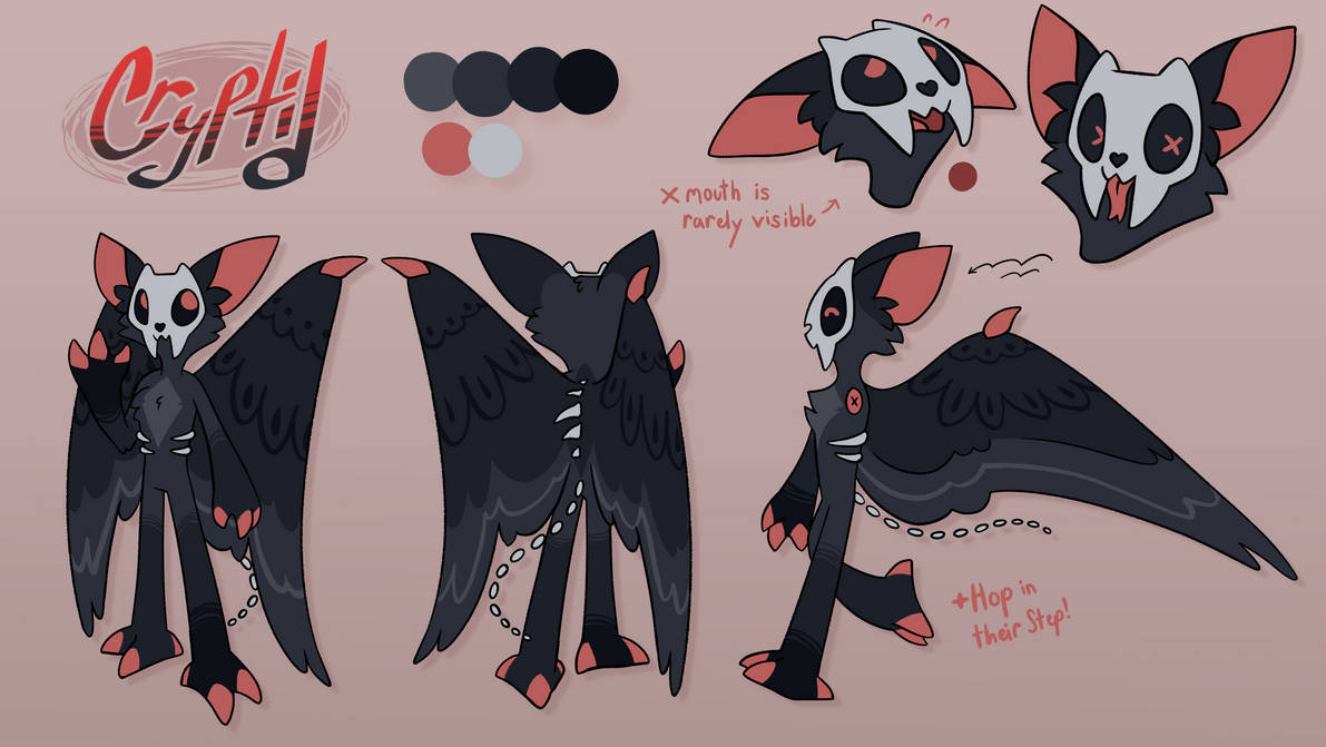 | Cryptid Character Sheet | OC reference by TheM0derator on DeviantArt