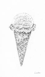 Inktober 2018 Day 10 - Ice Cream