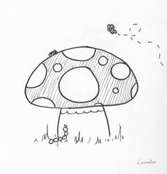 Inktober 2018 Day 11 - Toadstool