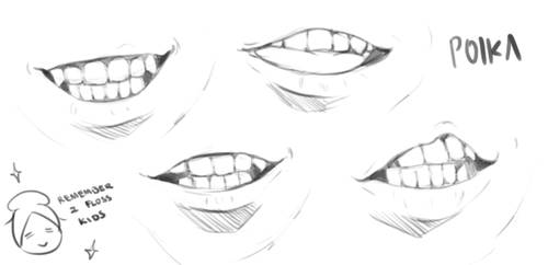 mouth/teeth references
