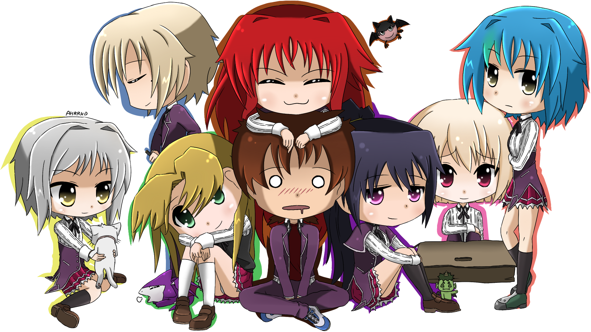 Аниме DXD Чиби