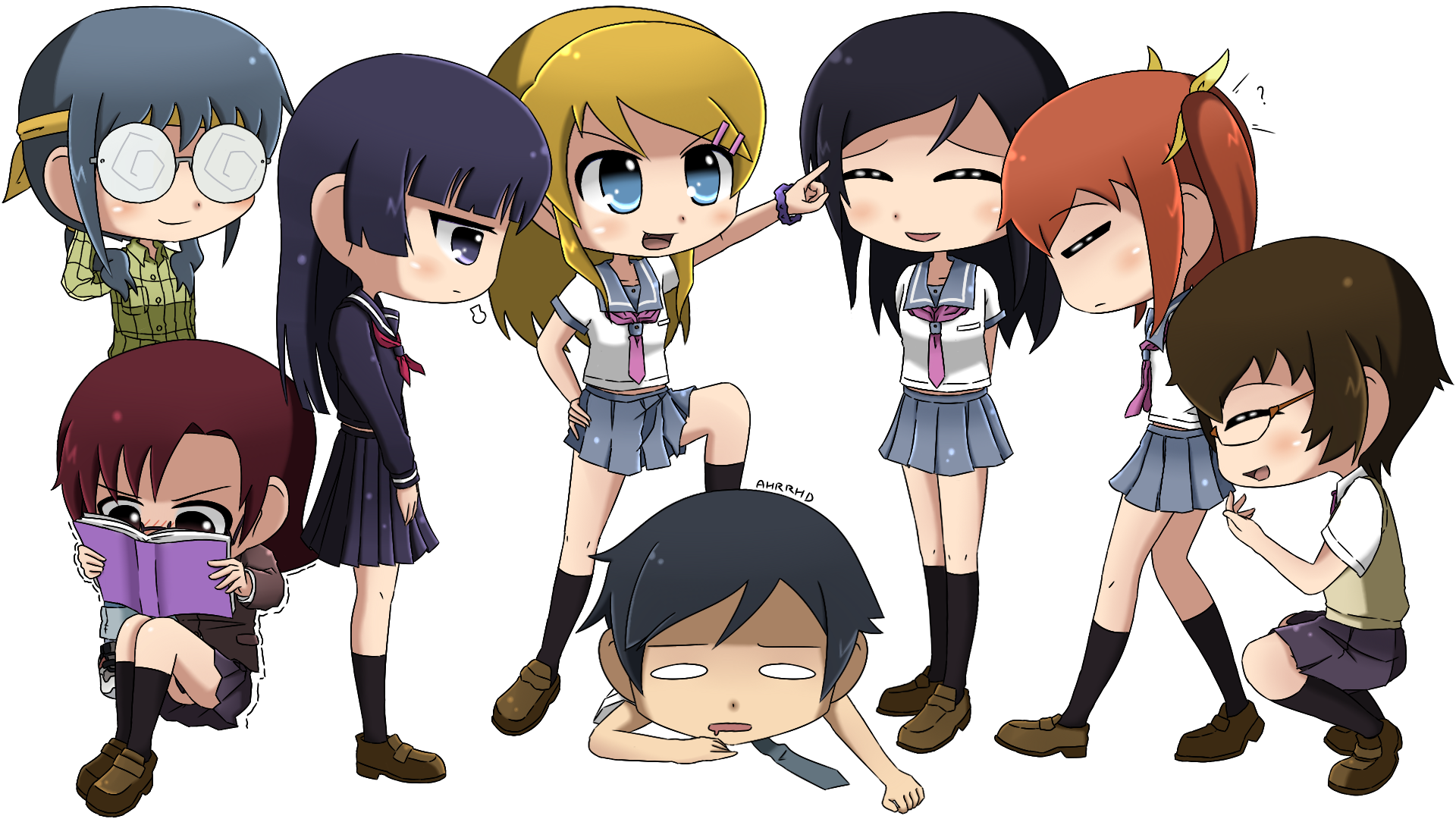 Oreimo by Ahrrhd on DeviantArt
