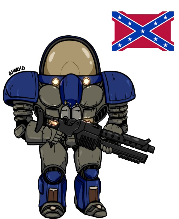 Late 25th Century Terran Confederacy Marine by Ahrrhd on DeviantArt