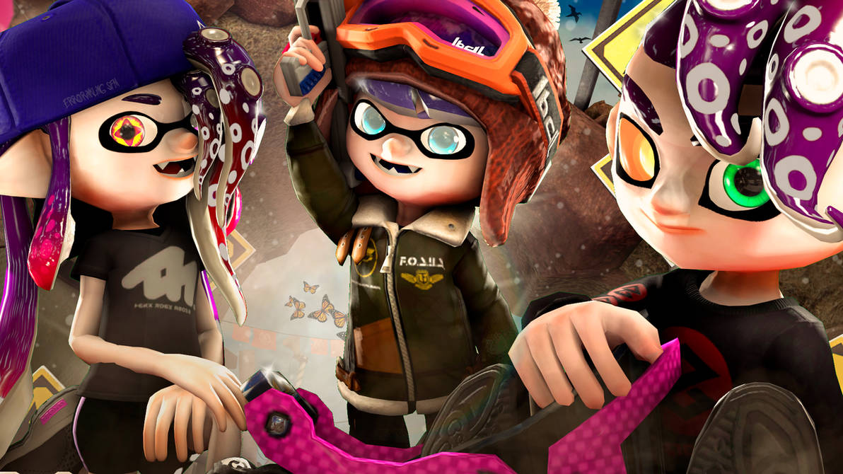 A trio of inklings by Errorinkling-SFM on DeviantArt