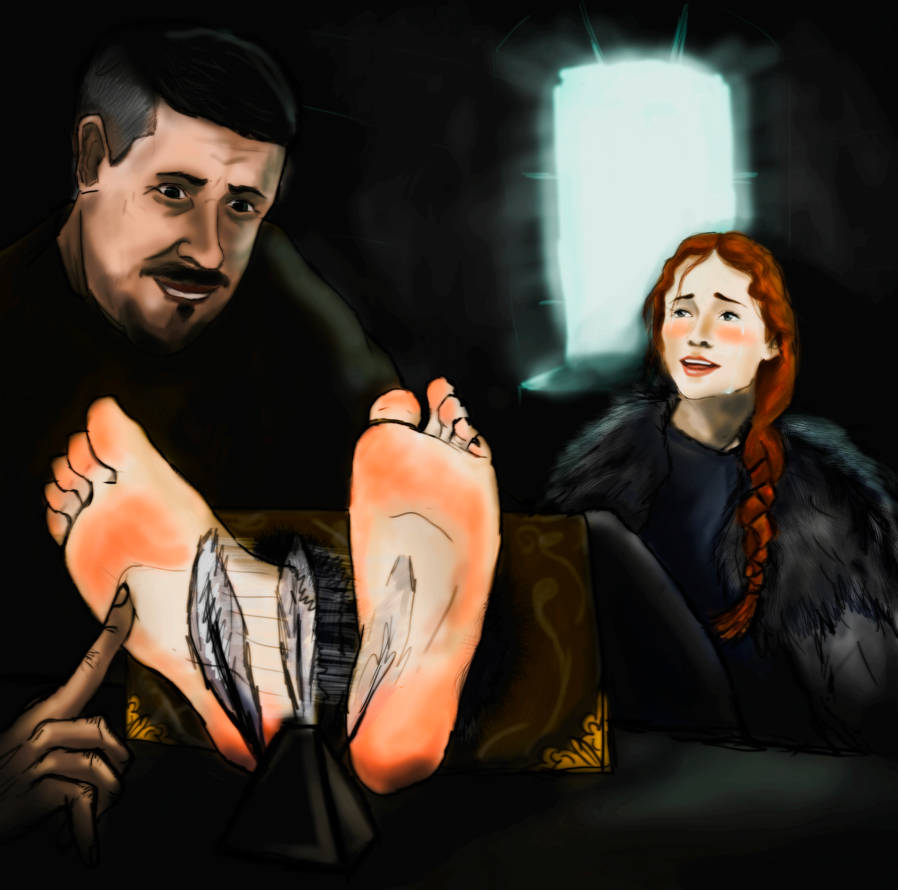 Game of Thrones Petyr Sansa tickles by IKrein on DeviantArt