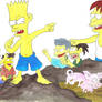 Bart Simpson - Pig Scrabble!
