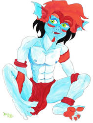 Flame of Auroria Characters (1) - Red, the Goblin