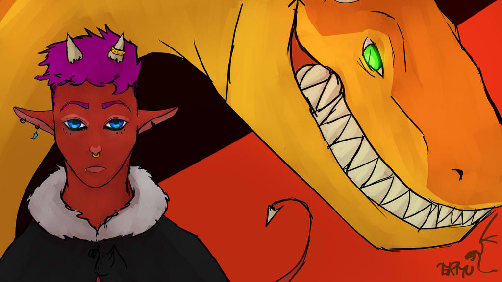 Demon OC by cristorrmuu on DeviantArt