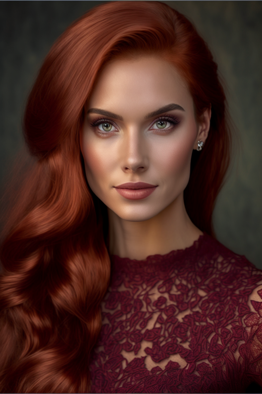 Red Portrait by webgentry on DeviantArt
