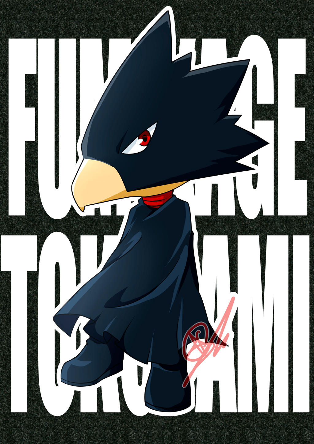 Tokoyami! by KeezaPepper on DeviantArt