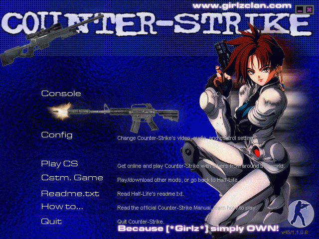 Counter-Strike Interface by xenagrrrl9 on DeviantArt